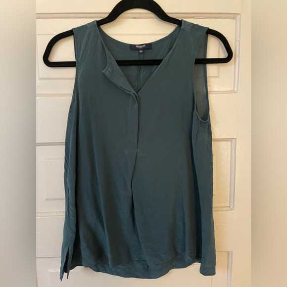 Madewell Silk Top - Picture 1 of 3